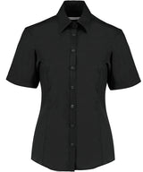 Kustom Kit Business blouse short-sleeved (tailored fit) K742F