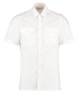 Kustom Kit Pilot shirt short-sleeved (tailored fit) KK133