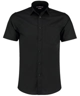 Kustom Kit Poplin shirt short-sleeved (tailored fit) KK141