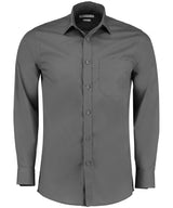 Kustom Kit Poplin shirt long-sleeved (tailored fit) KK142