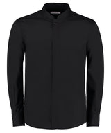 Kustom Kit Mandarin collar shirt long-sleeved (tailored fit) KK161