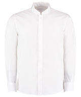 Kustom Kit Mandarin collar shirt long-sleeved (tailored fit) KK161