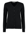 Kustom Kit Women's Arundel v-neck cardigan long sleeve (classic fit) KK354