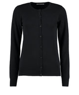 Kustom Kit Women's Arundel crew neck cardigan long sleeve (classic fit) KK355