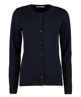 Kustom Kit Women's Arundel crew neck cardigan long sleeve (classic fit) KK355
