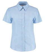 Kustom Kit Women's workplace Oxford blouse short-sleeved (tailored fit) KK360