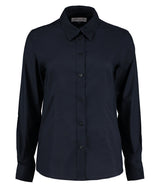 Kustom Kit Women's workplace Oxford blouse long-sleeved (tailored fit) KK361