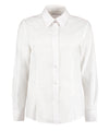Kustom Kit Women's workplace Oxford blouse long-sleeved (tailored fit) KK361