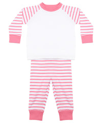 Pink Stripe/White