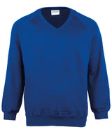 Maddins - Kids Coloursure v-neck sweatshirt
