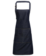 Premier Jeans stitch bib apron PR126