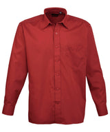 Premier Long sleeve poplin shirt PR200