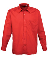 Premier Long sleeve poplin shirt PR200
