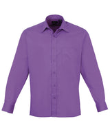 Premier Long sleeve poplin shirt PR200