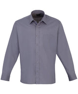 Premier Long sleeve poplin shirt PR200