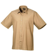 Premier Short sleeve poplin shirt PR202