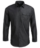 Premier Jeans stitch denim shirt PR222