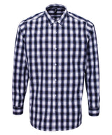 Premier Mulligan check cotton long sleeve shirt PR250