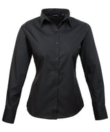 Premier Women's poplin long sleeve blouse PR300
