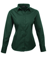 Premier Women's poplin long sleeve blouse PR300