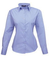 Premier Women's poplin long sleeve blouse PR300