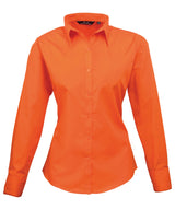 Premier Women's poplin long sleeve blouse PR300
