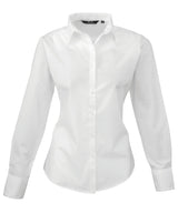 Premier Women's poplin long sleeve blouse PR300
