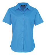 Premier Women's short sleeve poplin blouse PR302