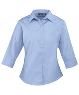 Premier Women's ¾ sleeve poplin blouse PR305