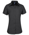 Premier Women's supreme poplin short sleeve shirt PR309