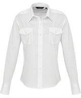 Premier Women's long sleeve pilot shirt PR310