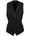 Premier Women's lined polyester waistcoat PR623