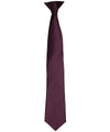 Premier 'Colours' satin clip tie PR755