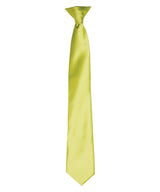 Premier 'Colours' satin clip tie PR755
