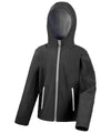 Result Core junior TX performance hooded softshell jacket R224J