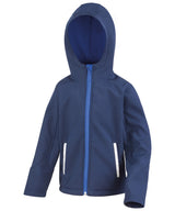 Result Core junior TX performance hooded softshell jacket R224J