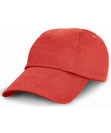 Result Junior low-profile cotton cap RC18J