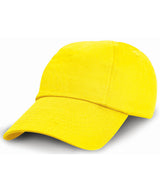 Result Junior low-profile cotton cap RC18J