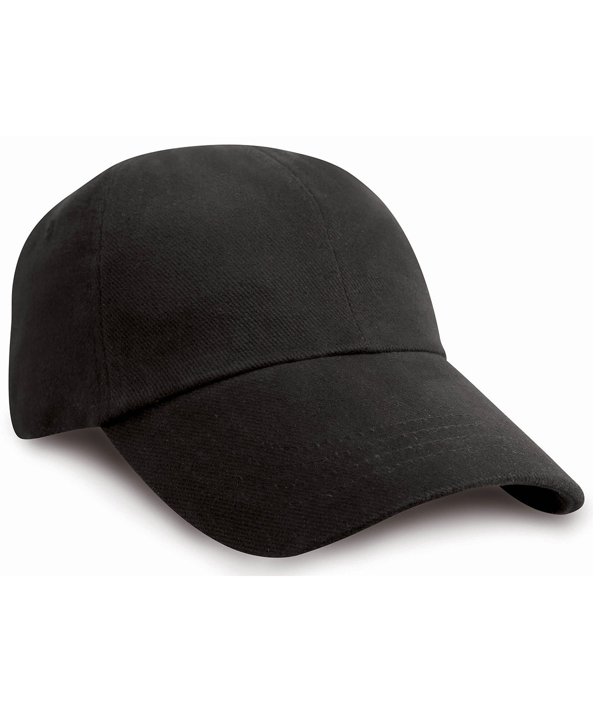 Result Junior low-profile heavy brushed cotton cap RC24J