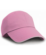 Result Herringbone cap with sandwich peak RC38X