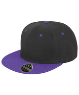 Result Bronx original flat peak snapback dual colour cap RC82X