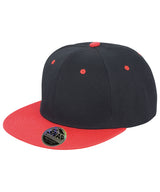 Result Bronx original flat peak snapback dual colour cap RC82X
