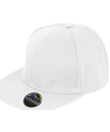 Result Bronx original flat peak snapback cap RC83X