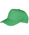 Result Boston 5-panel polycotton printer's cap RC84X