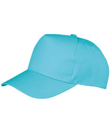 Result Boston 5-panel polycotton printer's cap RC84X