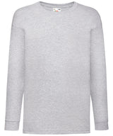 Fruit of the Loom Kids long sleeve valueweight T 61007