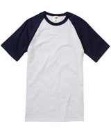 Fruit of the Loom Short sleeve baseball T 61026
