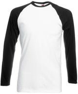 Fruit of the Loom Long sleeve baseball T 61028