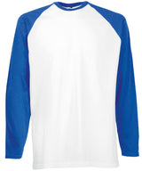 Fruit of the Loom Long sleeve baseball T 61028