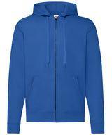 Fruit of the Loom Classic 80/20 hooded sweatshirt jacket 62062
